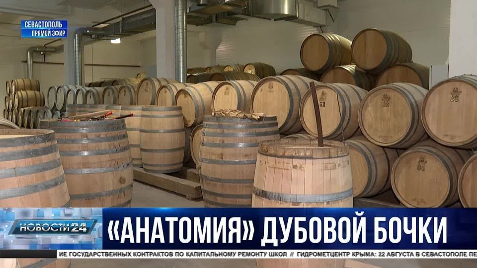 Ноу-хау в виноделии: в Севастополе открылась первая бондарня