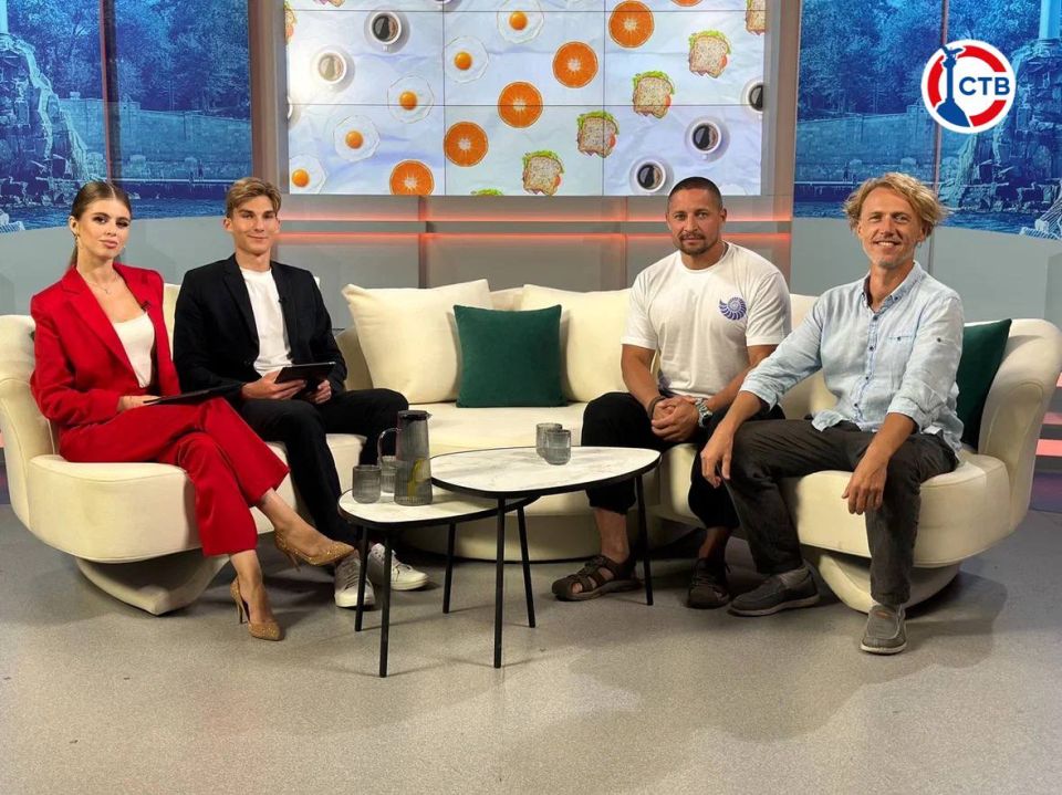 Настроение — пятничное, компания — отличная! Подключайтесь к увлекательной беседе с гостями программы «Доброе утро, Севастополь!»