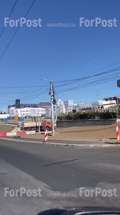 #Нам_пишут. Так выглядит видоизмененная дорога на Вакуленчука возле ФОК