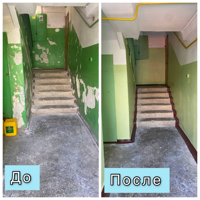 В рамках исполнения предписания Госжилнадзора Севастополя, выданного по результатам проверки, управляющей компанией завершены работы по текущему ремонту подъезда многоквартирного дома № 2 по ул. Лоцманская