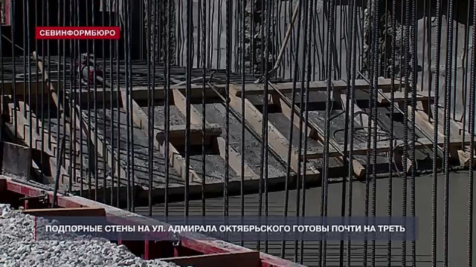 Движение транспорта по улице Адмирала Октябрьского планируют открыть к концу этого года