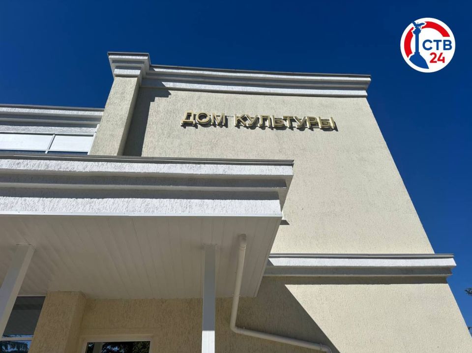 Дом культуры в 1-м отделении Золотой Балки готовится принимать первых гостей