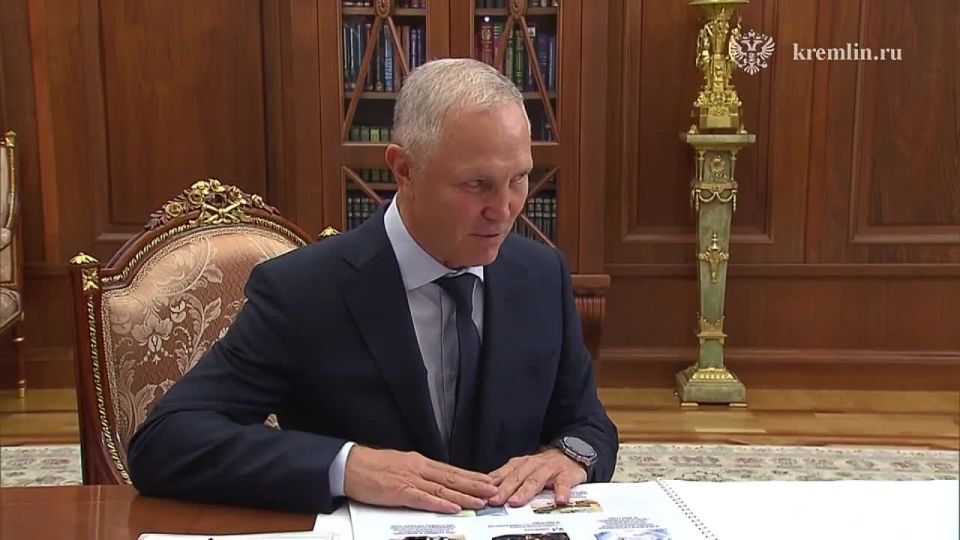 Путин провёл рабочую встречу с губернатором Херсонской области Сальдо – Кремль
