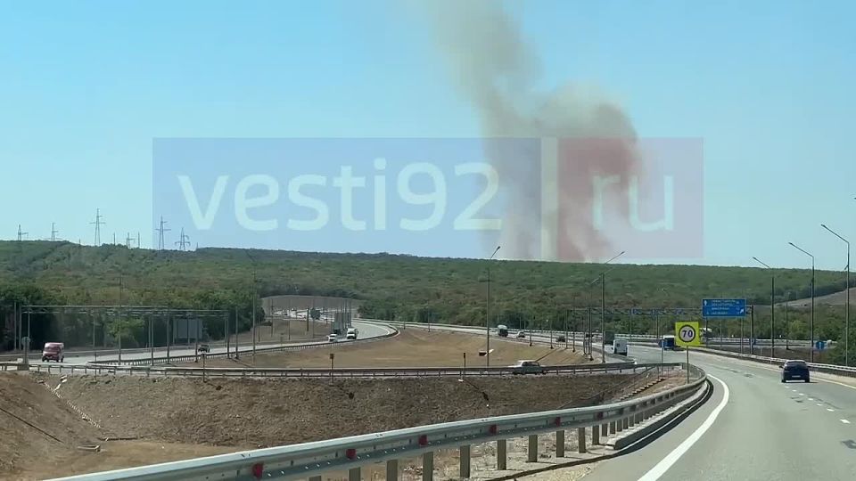Возгорание недалеко от Сахарной Головки