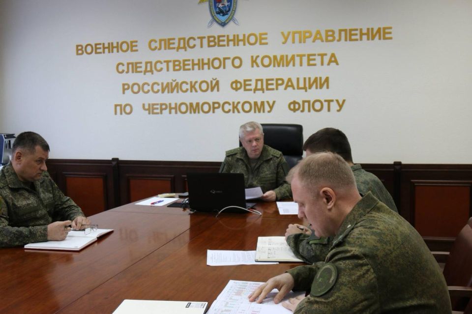 В Севастополе проведено оперативное совещание с руководством военного следственного управления Следственного комитета Российской Федерации по Черноморскому флоту В Севастополе проведено оперативное совещание с руководством военного следственного управления Следственного комитета Российской Федерации по Черноморскому флоту