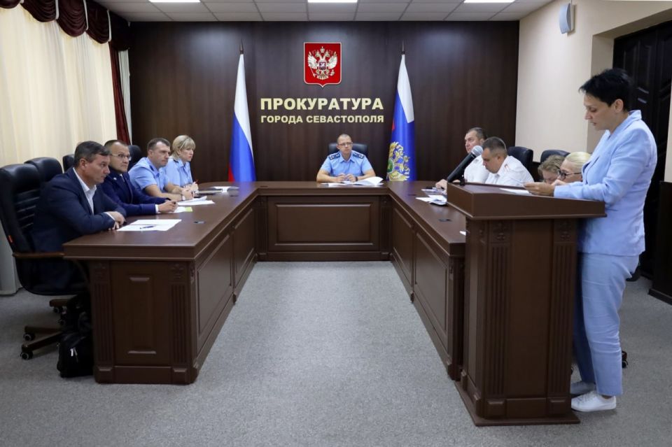 В прокуратуре города Севастополя проведено заседание межведомственной рабочей группы, на котором обсуждались вопросы реализации национальных проектов