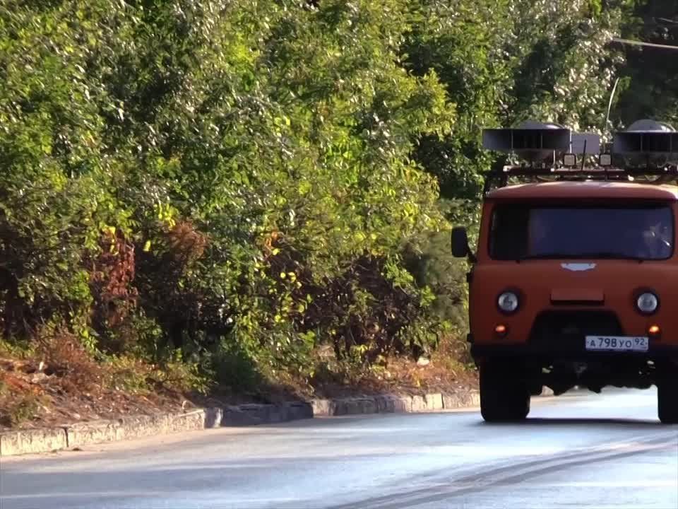 МЧС опубликовало кадры обезвреживания вражеского беспилотника в Севастополе