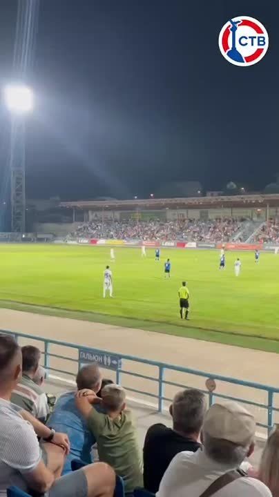 Второй тайм в самом разгаре