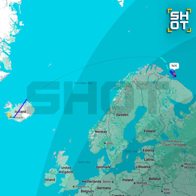 ��������� ������-��������� Boeing P-8A Poseidon ��������� ����� � ����������