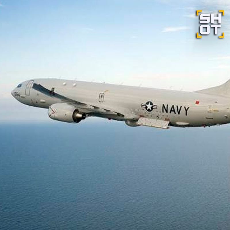 ��������� ������-��������� Boeing P-8A Poseidon ��������� ����� � ����������