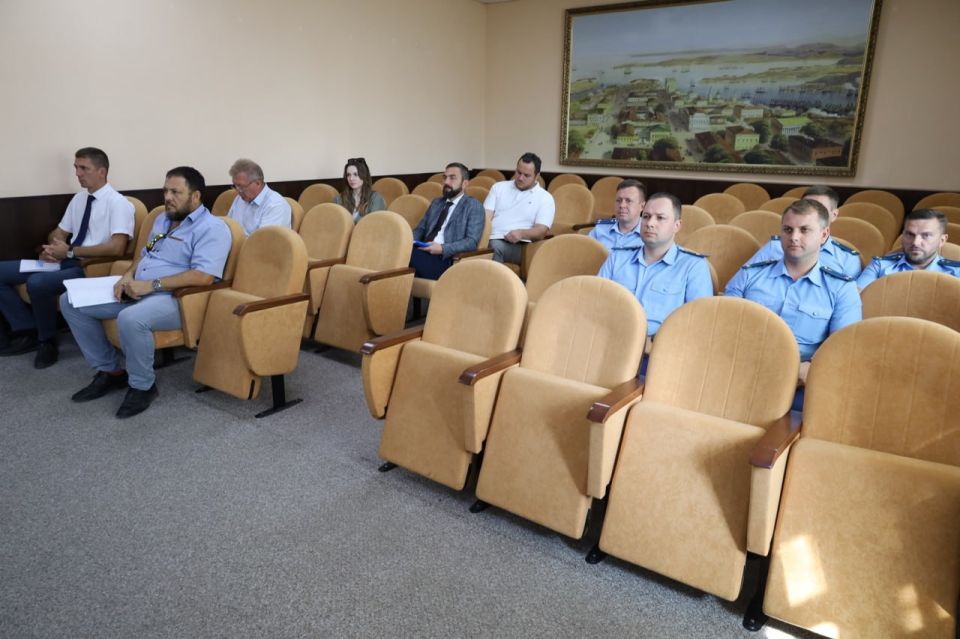 Сегодня, 2 сентября 2025 года, в прокуратуре Севастополя под председательством исполняющего обязанности начальника управления по надзору за исполнением федерального законодательства прокуратуры города Алексея Храмова... Сегодня, 2 сентября 2025 года, в прокуратуре Севастополя под председательством исполняющего обязанности начальника управления по надзору за исполнением федерального законодательства прокуратуры города Алексея Храмова...