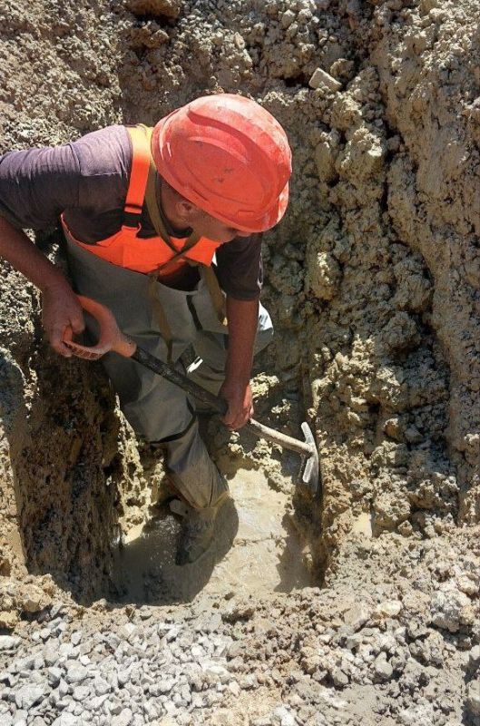 Водоканал: Рабочие моменты. Аварийно-восстановительные работы