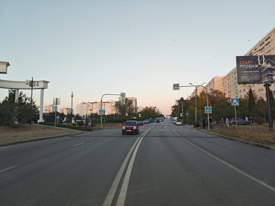 ДТП с тремя пострадавшими пешеходами возле парка Победы