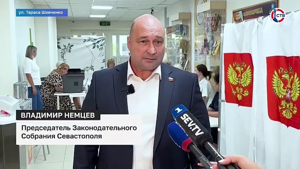 Третий день голосования на выборах губернатора стартовал в Севастополе