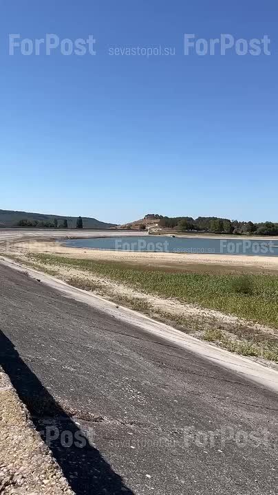 Нынешнее состояние Бахчисарайского водохранилища