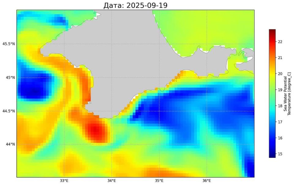 Море у берегов Крыма и Севастополя начнёт охлаждаться