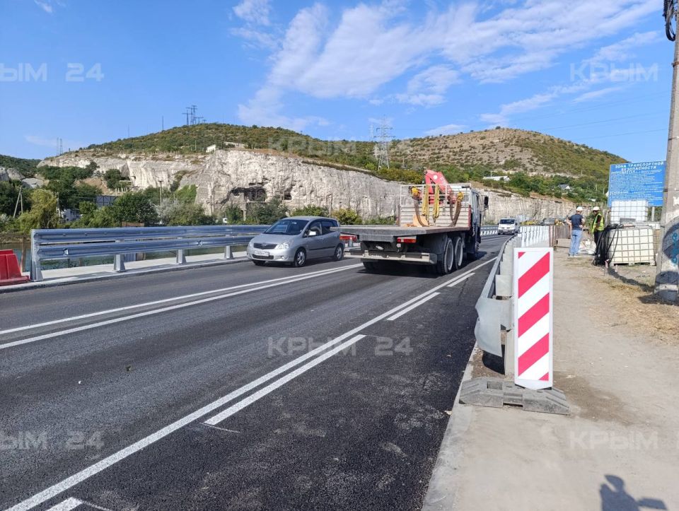 На мосту через реку Чёрная на короткое время вернут реверсивное движение