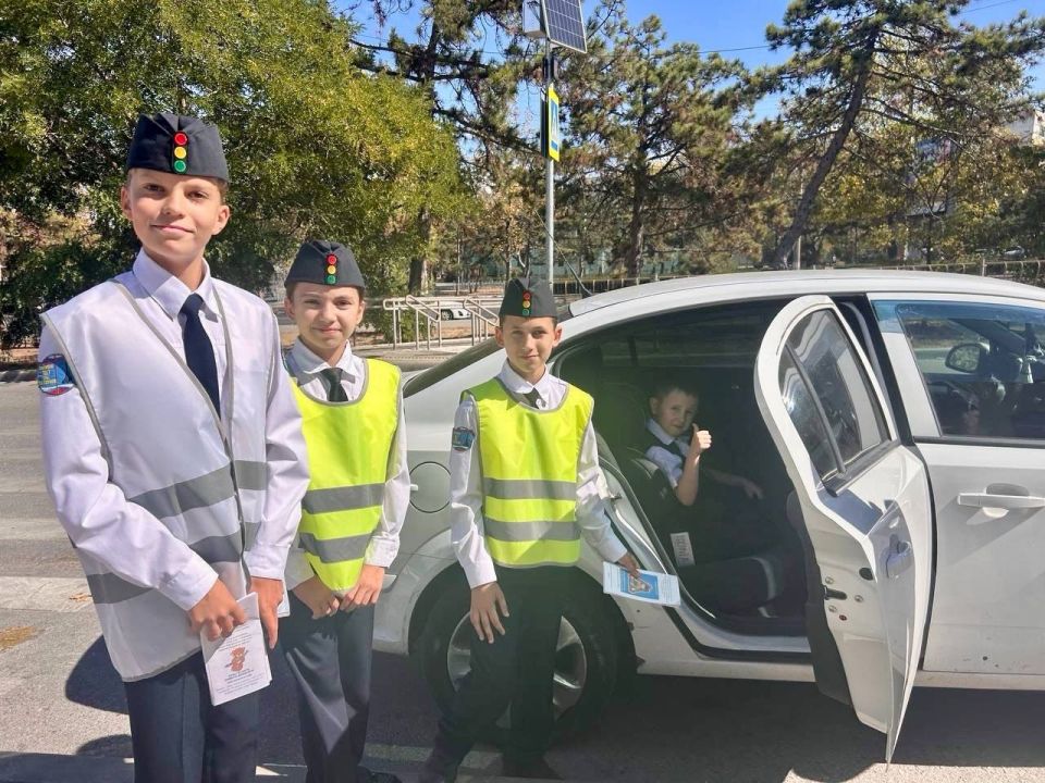 Детский контроль: юные инспекторы движения гимназии №7 провели важную акцию