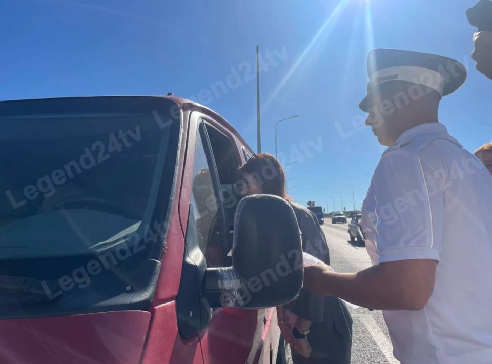 Севастопольские медики и сотрудники ГАИ провели акцию «Здоровый водитель» на Камышовом шоссе