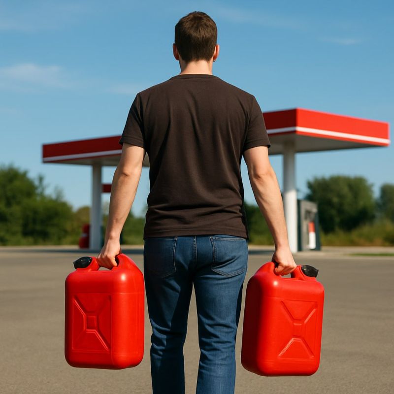 Не скупать бензин впрок просят жителей Крыма