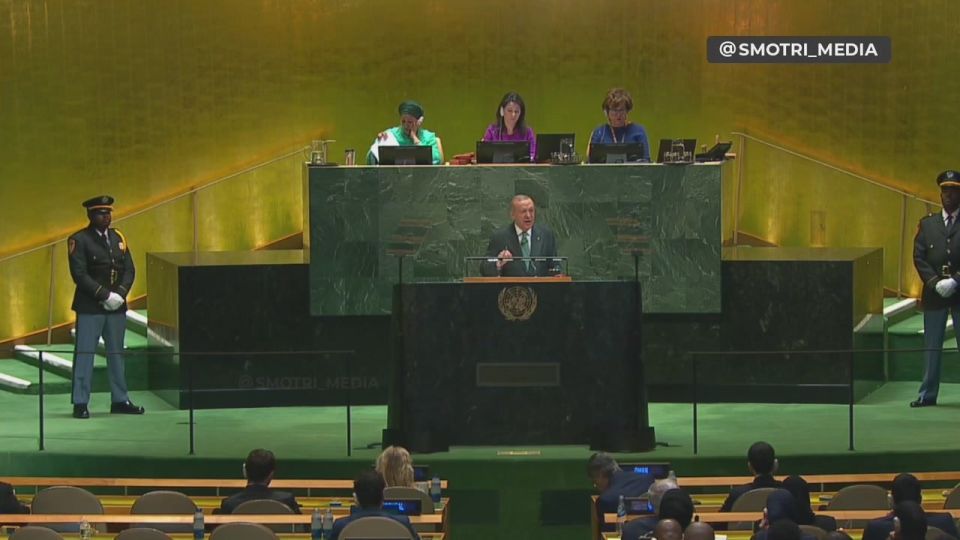 О полном разрушении инфраструктуры в Газе заявил Эрдоган на Генассамблее ООН и обвинил в геноциде Израиль