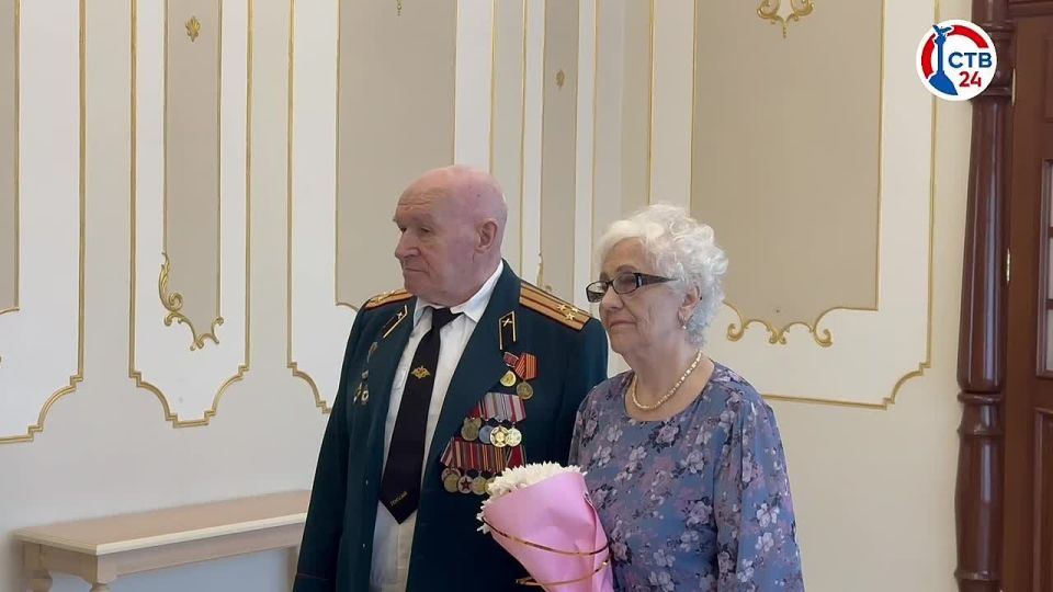 Семья Журавлевых отметила 60-летний юбилей свадьбы
