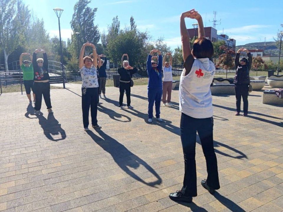 Инкерман присоединился к всероссийской акции «10 000 шагов к жизни»