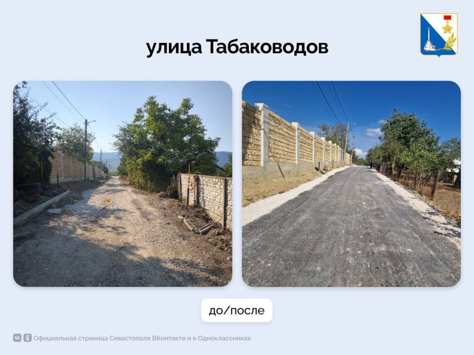 Завершен ремонт дороги на улице Табаководов