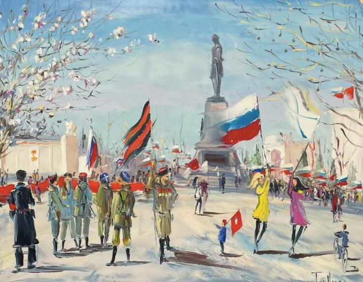 Михаил Онуфриенко: Художник Олег Танцюра вручил книги "Холодный март 14-го" зам Михаил Онуфриенко: Художник Олег Танцюра вручил книги "Холодный март 14-го" зам