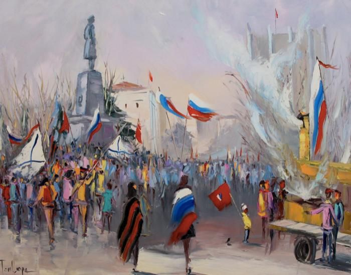 Михаил Онуфриенко: Художник Олег Танцюра вручил книги "Холодный март 14-го" зам Михаил Онуфриенко: Художник Олег Танцюра вручил книги "Холодный март 14-го" зам