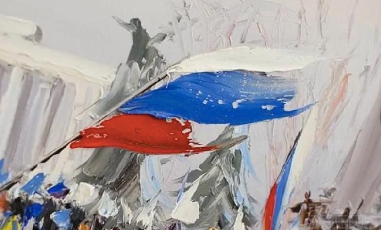 Михаил Онуфриенко: Художник Олег Танцюра вручил книги "Холодный март 14-го" зам Михаил Онуфриенко: Художник Олег Танцюра вручил книги "Холодный март 14-го" зам