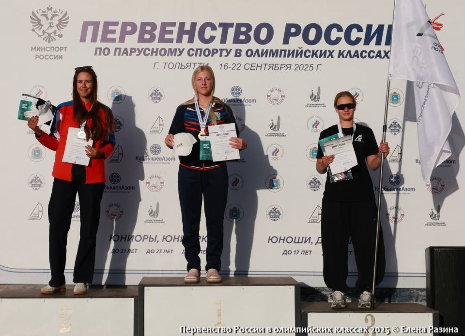 Севастопольская спортсменка Елизавета Чехлатая победила на первенстве России по парусному спорту в классе «Лазер-радиал»