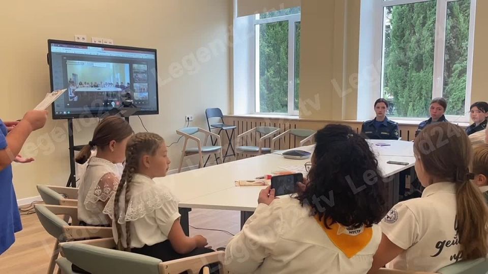 Севастопольские участники проекта «Навигаторы детства» присоединились к видеомосту со сверстниками с исторических территорий
