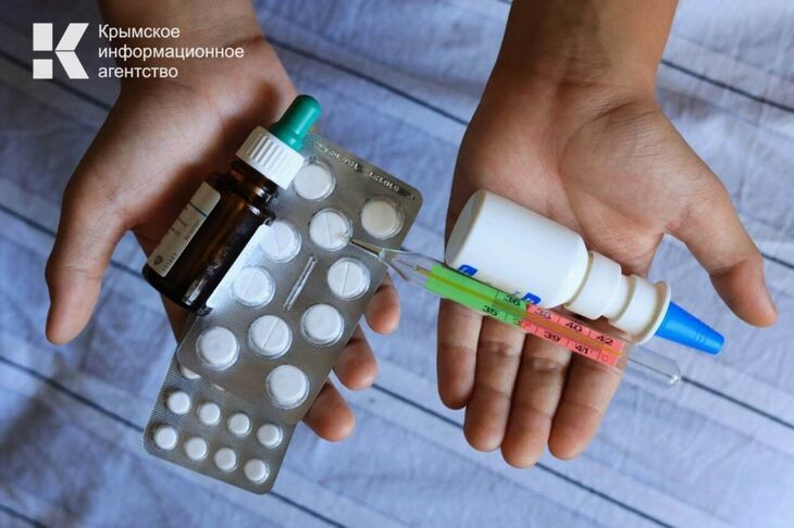 9 382 крымчан заболели острыми респитарнными вирусными инфекциями за неделю, что незначительно выше показателей прошлой недели
