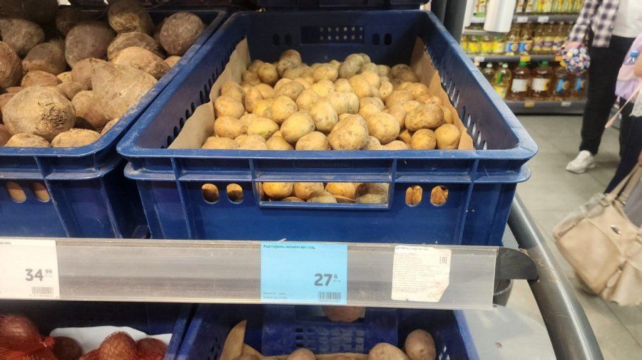 За неделю в Севастополе подешевели яблоки, огурцы, помидоры, картофель и морковь