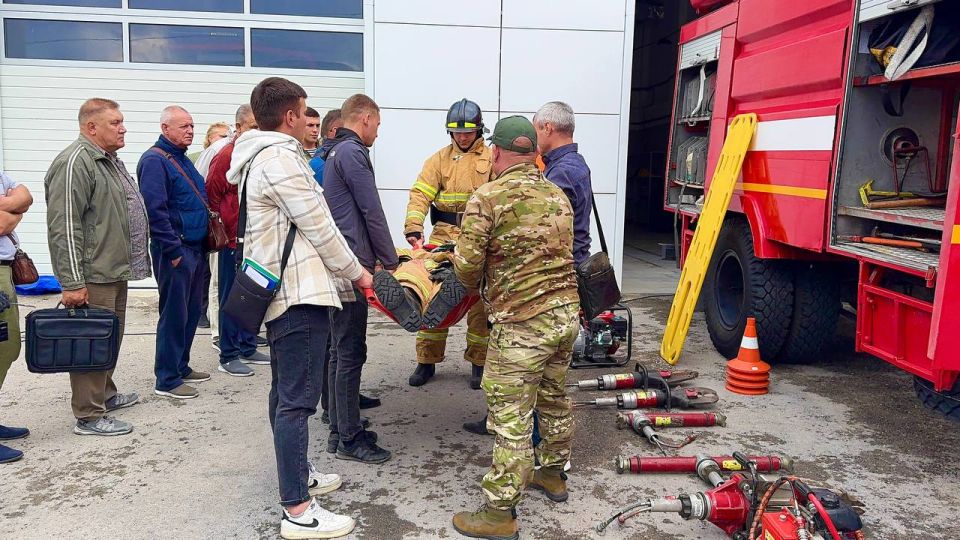 Обучение по гражданской обороне прошло в Терновке Обучение по гражданской обороне прошло в Терновке