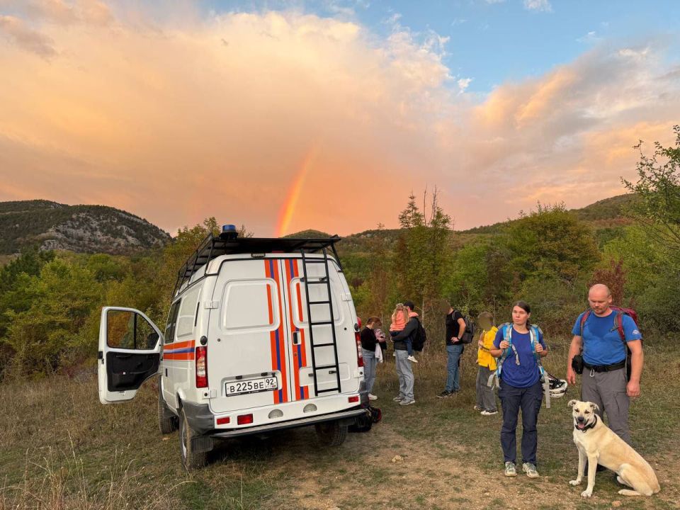 Спасатели нашли заблудившихся в районе каньона Узунджа