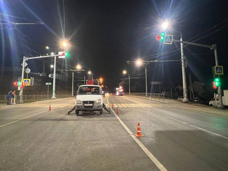 На транспортной развязке улицы Вакуленчука — проспекта Октябрьской Революции — Фиолентовского шоссе заменили светофоры