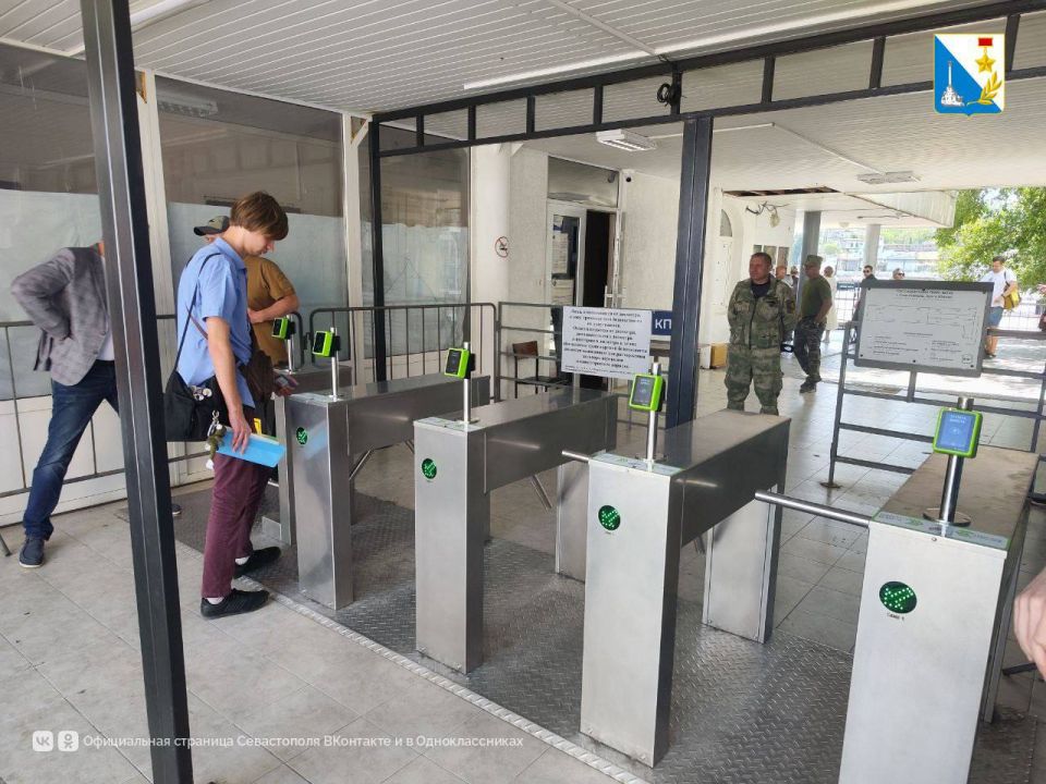 С 25 октября в Севастополе вводится биометрическая оплата проезда «улыбкой» на катерах