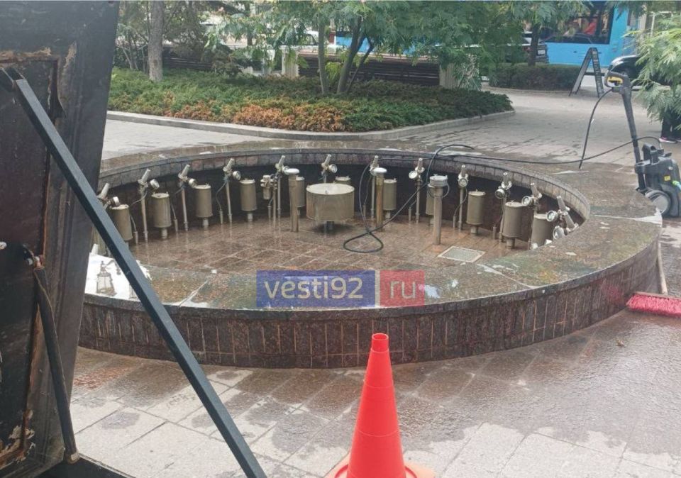 В Севастополе начался процесс консервации фонтанов