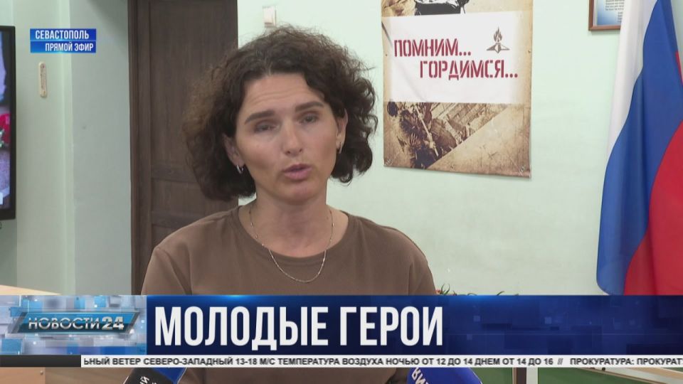 «Парты героев» открыли в севастопольской школе № 40 в честь Никиты Королёва и Юрия Бурьяна