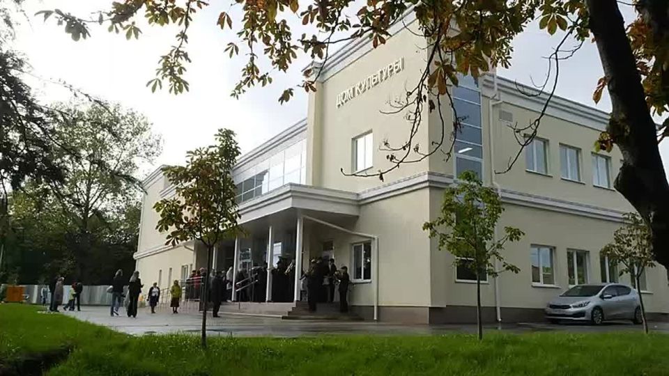 В новом доме культуры 1-го отделения Золотой Балки прошло первое праздничное мероприятие