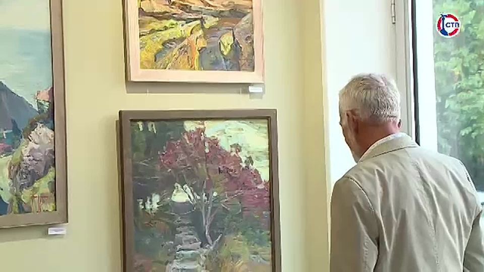 В Севастополе работает персональная выставка «Отражения» пленэриста Алексея Петрухина