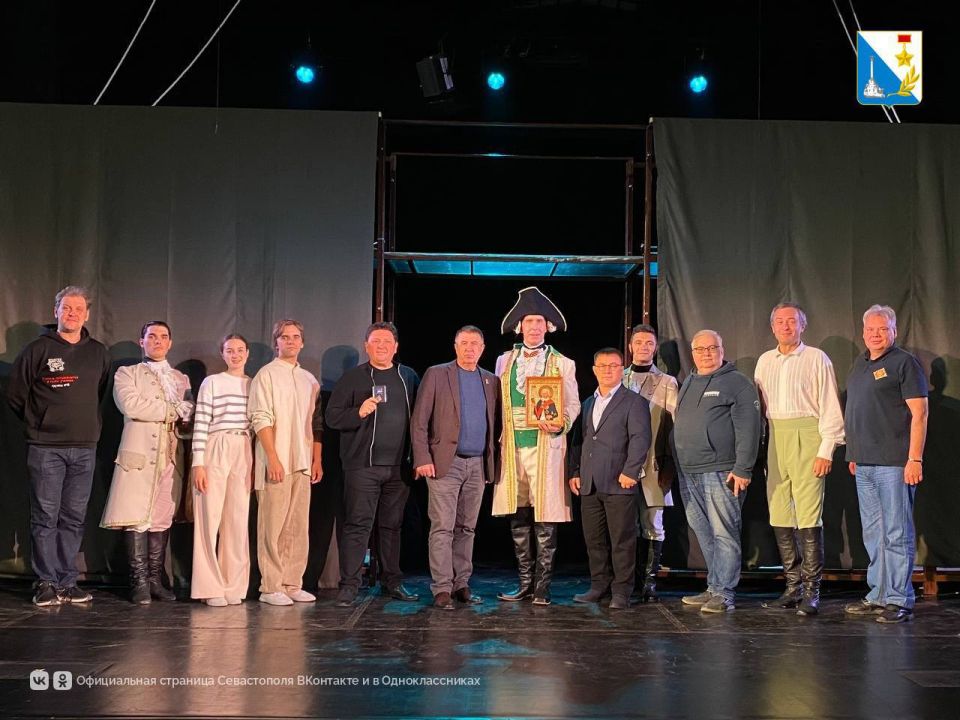 Севастопольский ТЮЗ получил награды за патриотический спектакль «Ушаков. Непобедимый адмирал»