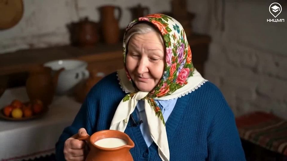 Пей молочко и не дури!. Еще один важный совет от уже полюбившейся всем бабули