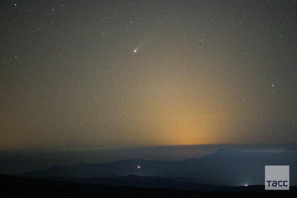 � ���� ��� ���������-��������� ����������� ������ C/2025 R2 SWAN � C/2025 A6 (Lemmon)