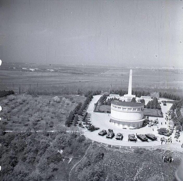 Диорама «Штурм Сапун-горы 7 мая 1944 года», аэрофотосъёмка, 1969 год