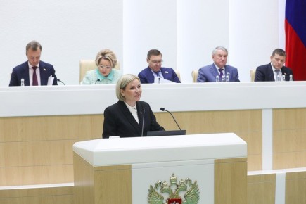 Екатерина Алтабаева: На заседании Совета Федерации, в рамках «правительственного часа» Министр культуры России Ольга Любимова выступила на тему «О роли культуры в достижении национальных целей развития РФ в условиях...