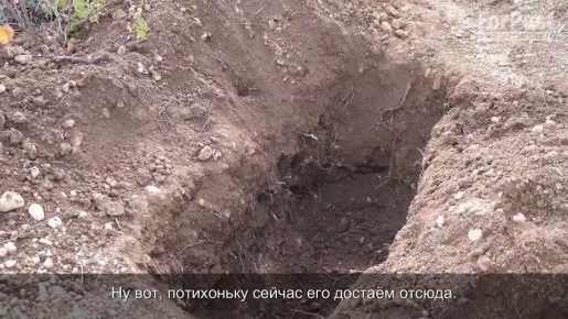 На плато Кара-Тау севастопольские поисковики обнаружили фрагменты советского танка Т-34, который освобождал Севастополь в 1944 году