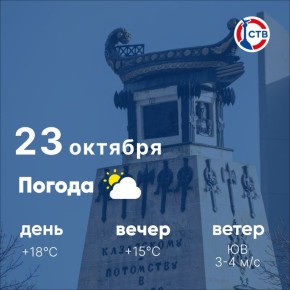Доброе утро, севастопольцы! Сегодня, 23 октября, в городе переменная облачность